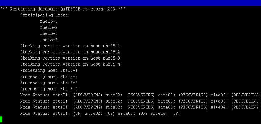 recovering data message