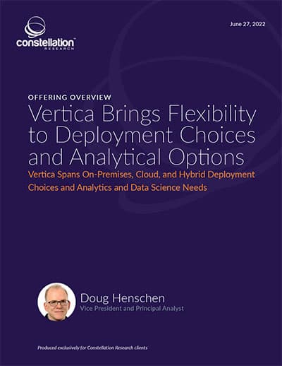 Vertica Brings Flexibility to Deployment Choices and Analytical Options
