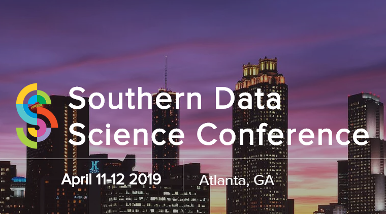 Southern Data Science Conference, April 11, 12