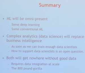 Pic of slide "Summary"