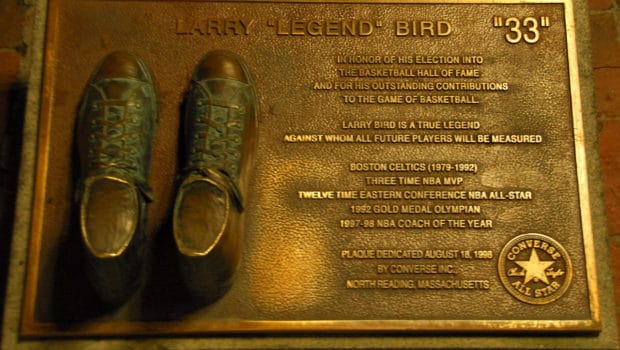 Larry Bird Monument - Photo by Eric Kilby WC